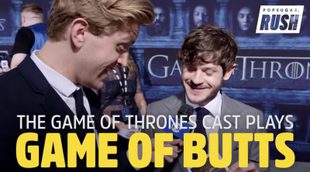 Los actores de 'Juego de Tronos' juegan a Game of Butts